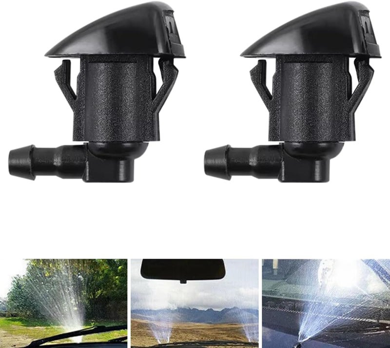 Mandark Car Windshield Washer Nozzle Hose Kit, 2Pcs Washer Nozzles &Gaskets, 12Pcs Hose Connectors, 10Pcs Hood Retainers, Fluid Hose and Fastener Remover, Compatiable with Grand Cherokee - Image 3